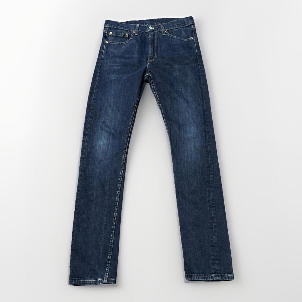 Levi's 510 Jeans Men's 31x34 Blue Dark Wash‎ Tapered Leg 31x31